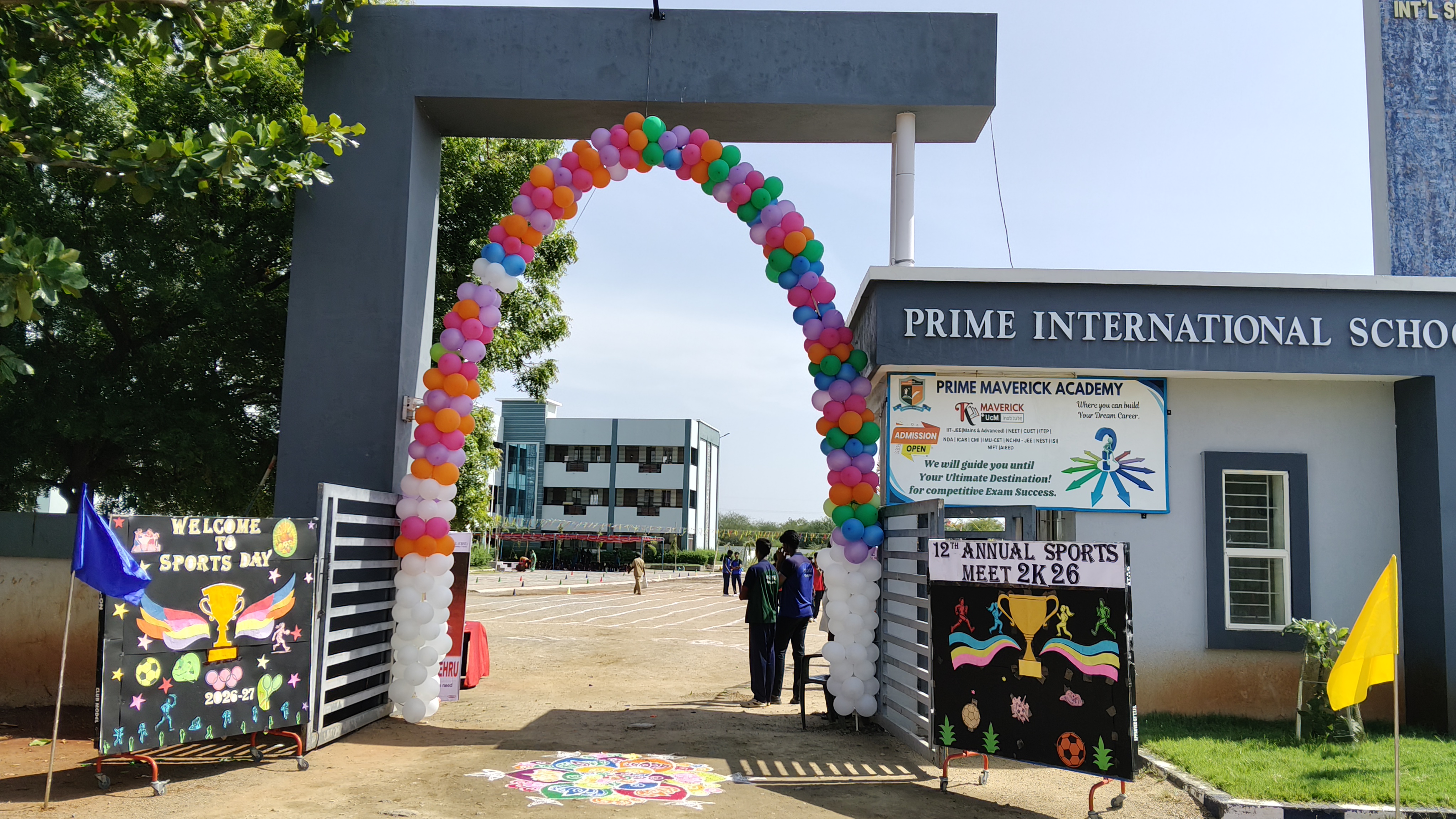 12th ANNUAL SPORTS MEET 2026 DAY - 1